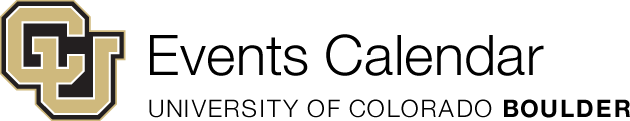 Events Calendar - University of Colorado Boulder